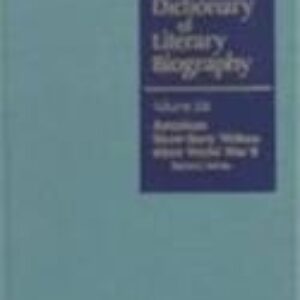 DLB 218: American Short Story Writers since World War II