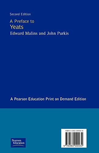 A Preface to Yeats (Preface Books) 2nd Edition 9780582090934 - Image 3