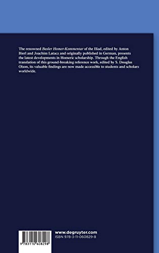 Homer’s Iliad Hardcover – August 10, 2020 9783110608298 - Image 3