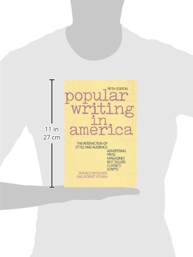Popular Writing in America: The Interaction of Style and Audience 5th Edition 9780195073089 - Image 2