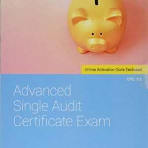 Advanced Single Audit Certificate Exam 1st Edition 9781119544715