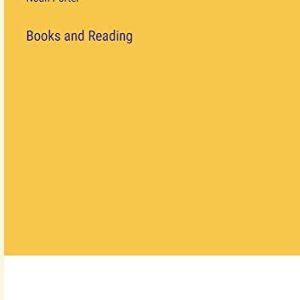 Books and Reading ISBN-13: 9783382103668