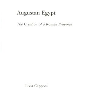 Augustan Egypt (Studies in Classics) 1st Edition 9780415512954