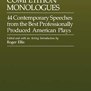 Competition Monologues ISBN-13: 9780819168504