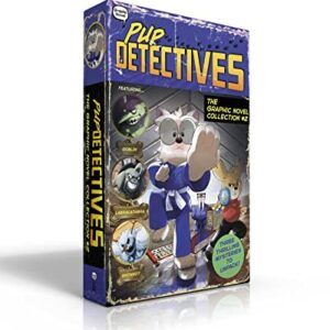 Pup Detectives The Graphic Novel Collection #2 (Boxed Set): Ghosts, Goblins, and Ninjas!; The Missing Magic Wand; Mystery Mountain Getaway Paperback – June 21, 2022 9781665914000
