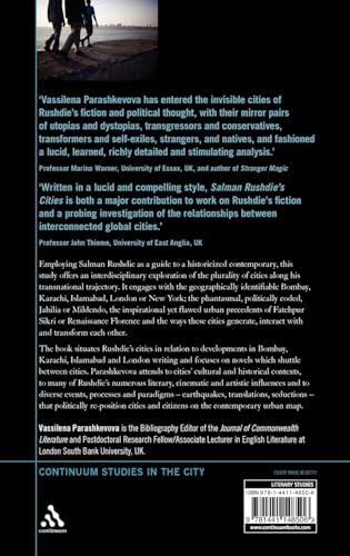 Salman Rushdie's Cities: Reconfigurational Politics and the Contemporary Urban Imagination (Continuum Studies in the City) Hardcover – April 19, 2012 9781441148506 - Image 3