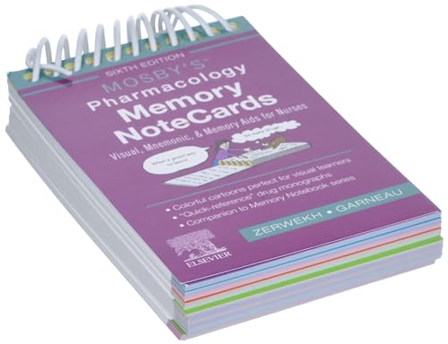 Mosby's Pharmacology Memory NoteCards: Visual, Mnemonic, and Memory Aids for Nurses 6th Edition 9780323661911 - Image 4