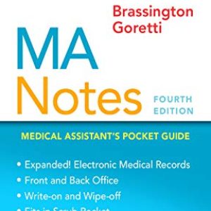 MA Notes: Medical Assistants Pocket Guide ISBN-13: 9781719640329