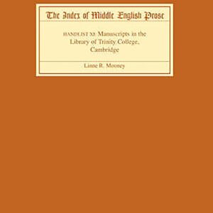 The Index of Middle English Prose