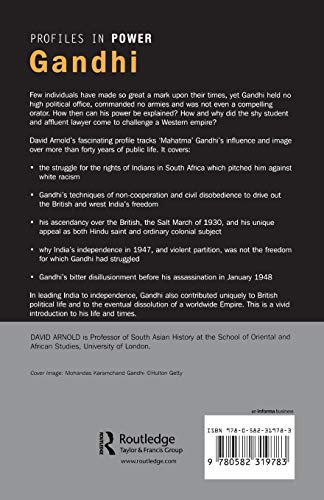 Gandhi (Profiles in Power) 1st Edition 9780582319783 - Image 3