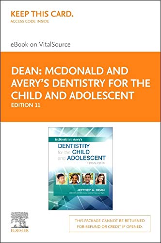 McDonald and Avery's Dentistry for the Child and Adolescent - Elsevier eBook on VitalSource (Retail Access Card): McDonald and Avery's Dentistry for ... eBook on VitalSource (Retail Access Card) 11th Edition 9780323698238