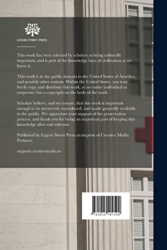 and General Arrangements of Hospitals for the Insane Paperback – October 26