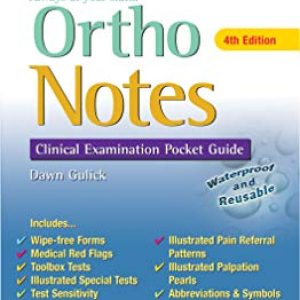Ortho Notes: Clinical Examination Pocket Guide ISBN-13: 9780803666573