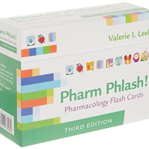 Pharm Phlash!: Pharmacology Flash Cards ISBN-13: 9780803660489