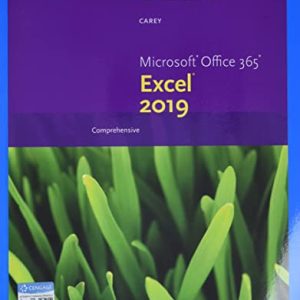 New Perspectives Microsoft Office 365 & Excel 2019 Comprehensive (MindTap Course List) ISBN-13: 9780357025765