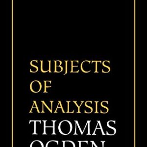 Subjects of Analysis ISBN-13: 9781568211855