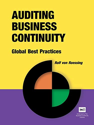 Auditing Business Continuity: Global Best Practices (Business Continuity Management) First Edition 9781931332156 - Image 2
