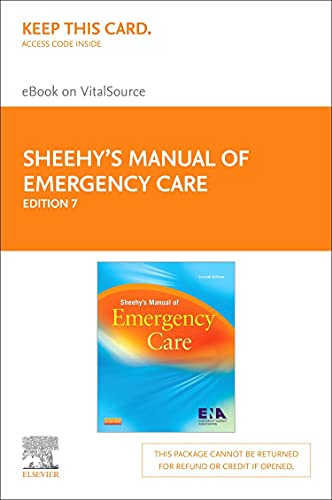 Sheehy's Manual of Emergency Care - Elsevier eBook on VitalSource (Retail Access Card) 7th Edition 9780323100656 - Image 2