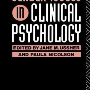 Gender Issues in Clinical Psychology ISBN-13: 9781138428867