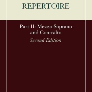 The Singer's Repertoire