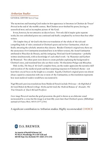 The Complete Story of the Grail: Chrétien de Troyes' Perceval and its continuations (Arthurian Studies) Paperback – April 20, 2018 9781843844983 - Image 3