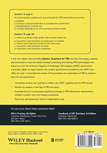 Review Questions for MRI 2nd Edition 9781444333909 - Image 2