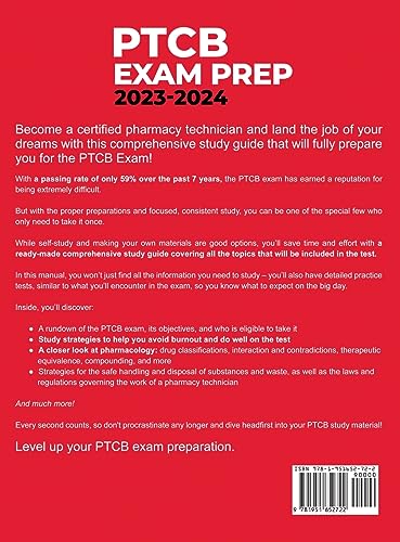 PTCB Exam Prep 2023-2024: Study Guide with 270 Practice Questions and Answer Explanations for the Pharmacy Technician Certification Board Test 9781951652722 - Image 3