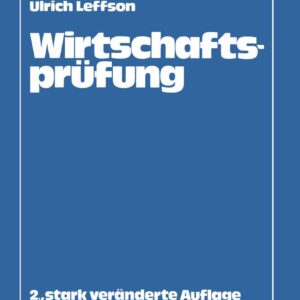 Wirtschaftsprüfung (German Edition) Paperback – Illustrated