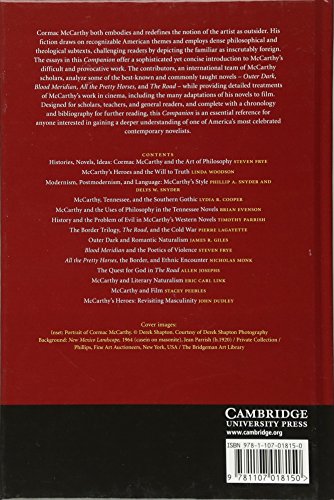 The Cambridge Companion to Cormac McCarthy (Cambridge Companions to Literature) 9781107018150 - Image 3