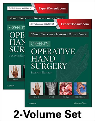 Greens Operative Hand Surgery, 2-Volume Set ISBN-13: 9781455774272