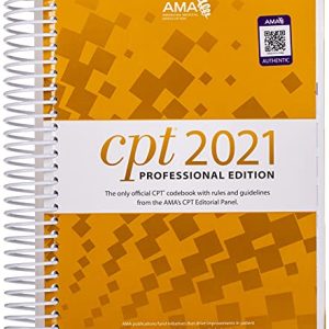 CPT Professional Edition 2021 (CPT / Current Procedural Terminology (Professional Edition)) ISBN-13: 9781640160491