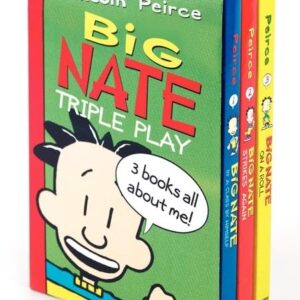 Big Nate Triple Play Box Set: Big Nate: In a Class by Himself, Big Nate Strikes Again, Big Nate on a Roll Paperback – September 24, 2013 9780062283603