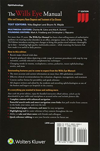 The Wills Eye Manual: Office and Emergency Room Diagnosis and Treatment of Eye Disease Seventh Edition 9781496318831 - Image 3