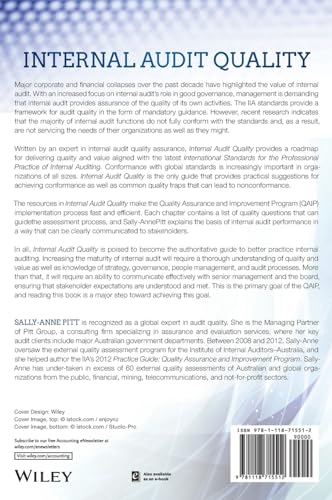 Internal Audit Quality: Developing a Quality Assurance and Improvement Program 1st Edition 9781118715512 - Image 3