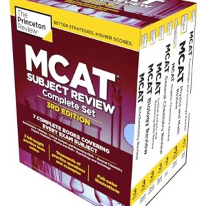 The Princeton Review MCAT Subject Review Complete Box Set