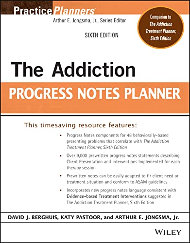 The Addiction Progress Notes Planner (PracticePlanners) 6th Edition 9781119793052 - Image 2