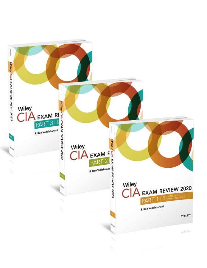 Wiley CIA Exam Review 2020: Complete Set Complete Set Edition 9781119678663