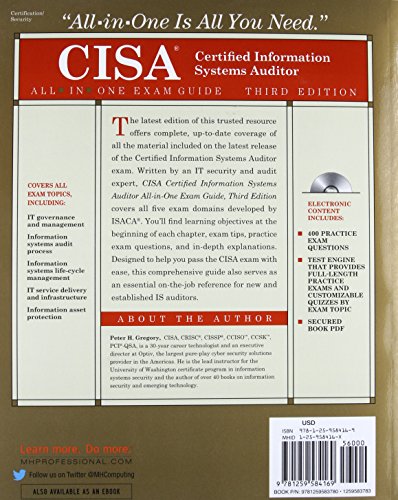 CISA Certified Information Systems Auditor All-in-One Exam Guide, Third Edition 3rd Edition 9781259584169 - Image 3