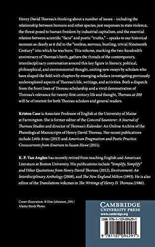 Thoreau at 200: Essays and Reassessments 9781107094291 - Image 3