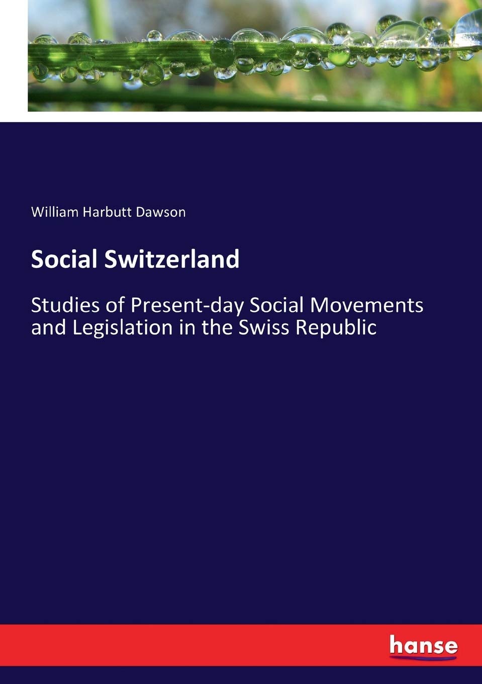Social Switzerland: Studies of Present-day Social Movements and Legislation in the Swiss Republic Paperback – March 27