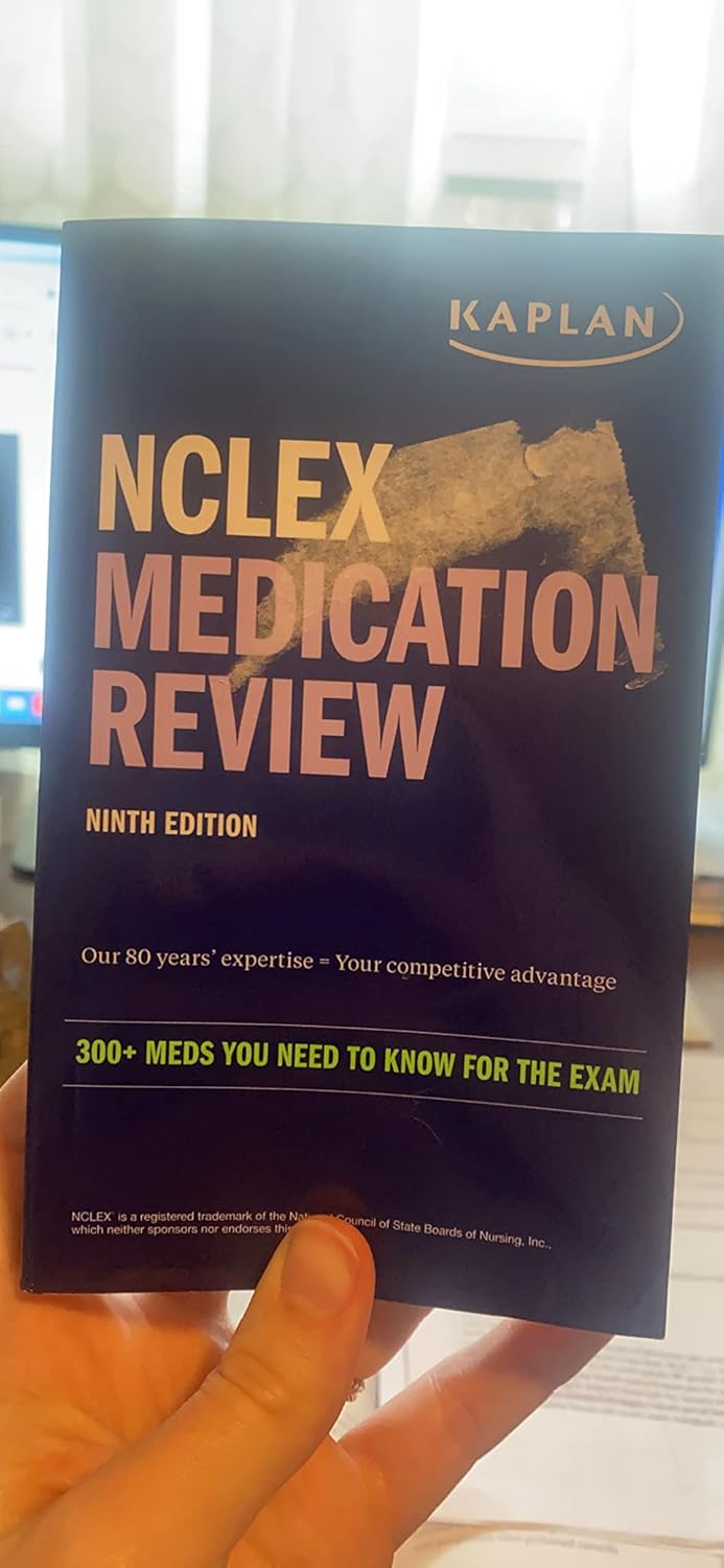 NCLEX Medication Review: 300+ Meds You Need to Know for the Exam in a Pocket-Sized Guide (Kaplan Test Prep) Ninth Edition 9781506276359 - Image 3