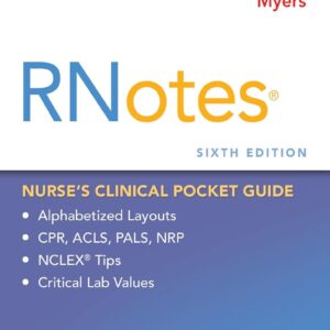 RNotes®: Nurse's Clinical Pocket Guide Sixth Edition 9781719646253