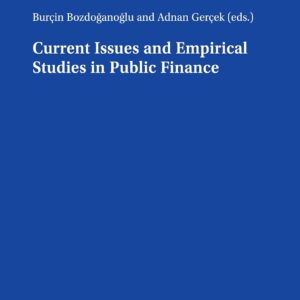 Current Issues and Empirical Studies in Public Finance 1st Edition 9783631881675