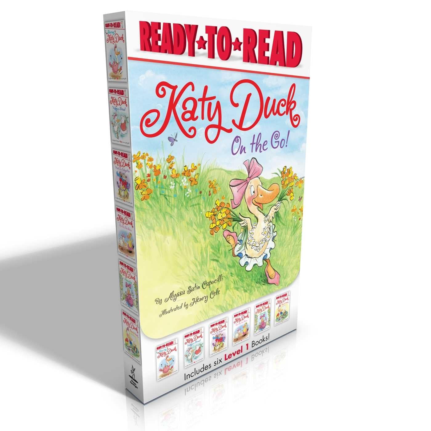 Katy Duck on the Go! (Boxed Set): Starring Katy Duck; Katy Duck Makes a Friend; Katy Duck Meets the Babysitter; Katy Duck and the Tip-Top Tap Shoes; Katy Duck, Flower Girl; Katy Duck Goes to Work Paperback – May 3, 2016 9781481462990
