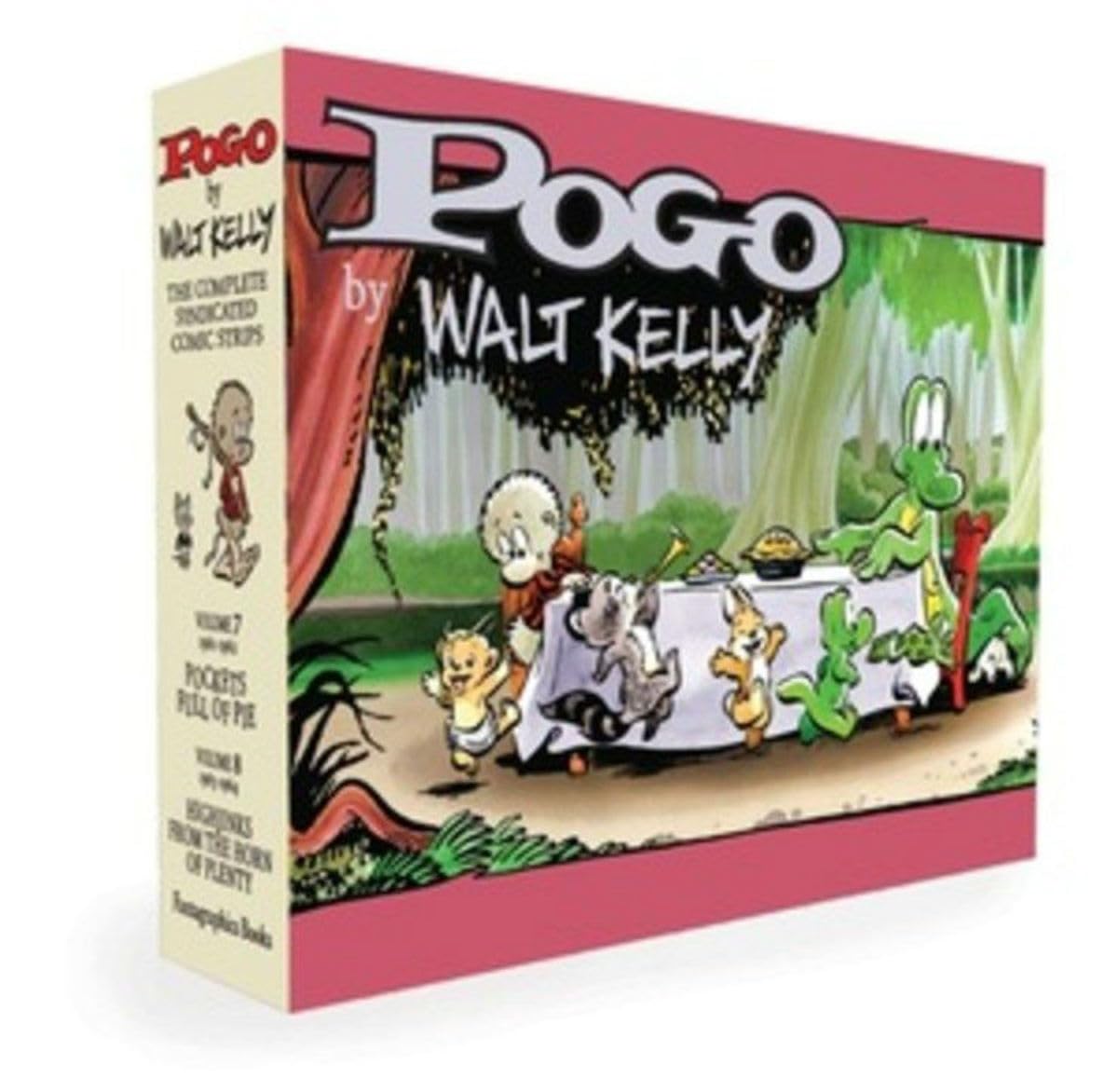 Pogo: The Complete Syndicated Comics Strips: Vols. 7 & 8 Gift Box Set (POGO COMP SYNDICATED STRIPS HC BOX SET) Hardcover – December 13, 2022 9781683964919