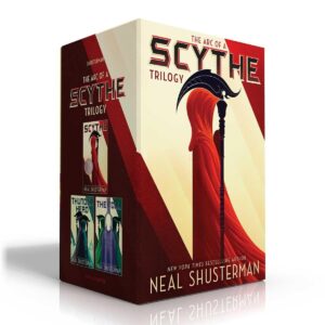 The Arc of a Scythe Trilogy (Boxed Set): Scythe; Thunderhead; The Toll Hardcover – November 19, 2019 9781534461536