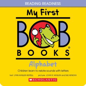 My First Bob Books – Alphabet Box Set | Phonics, Letter sounds, Ages 3 and up, Pre-K (Reading Readiness) Paperback – July 1, 2008 9780545019217