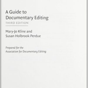 A Guide to Documentary Editing Hardcover – October 22
