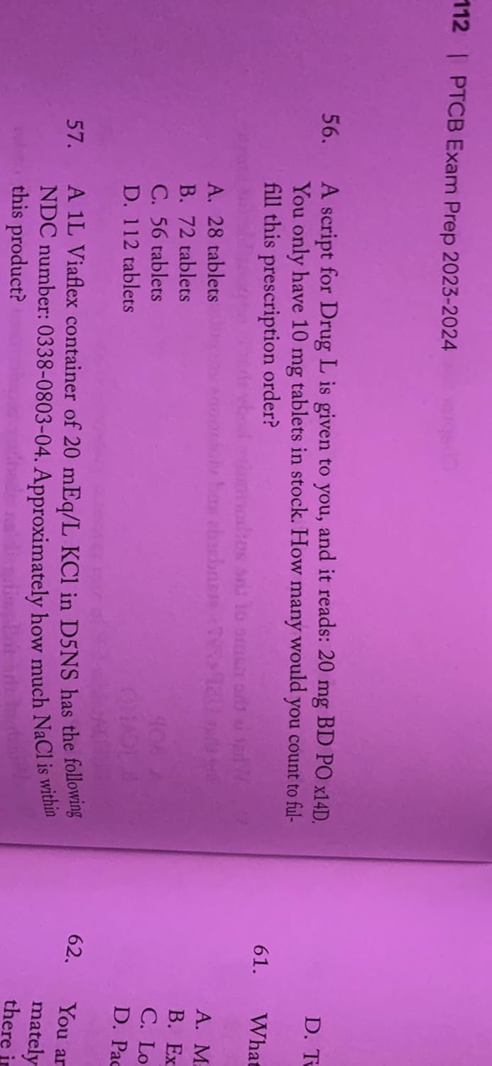 PTCB Exam Prep 2023-2024: Study Guide with 270 Practice Questions and Answer Explanations for the Pharmacy Technician Certification Board Test 9781951652722 - Image 7