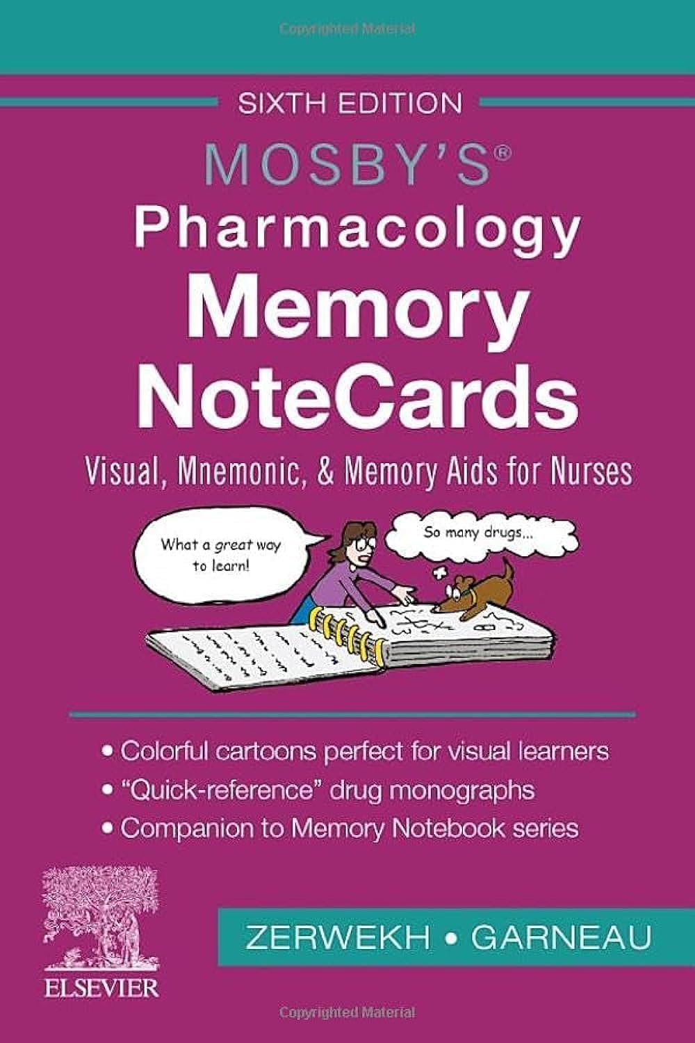 Mosby's Pharmacology Memory NoteCards: Visual